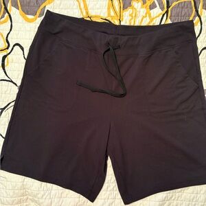 Athletic Works Women's Black Athletic Shorts